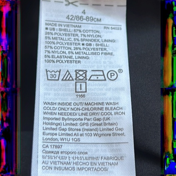 Banana Republic Leopard Jacquard Dress Sz 4 NWT - Picture 6 of 7